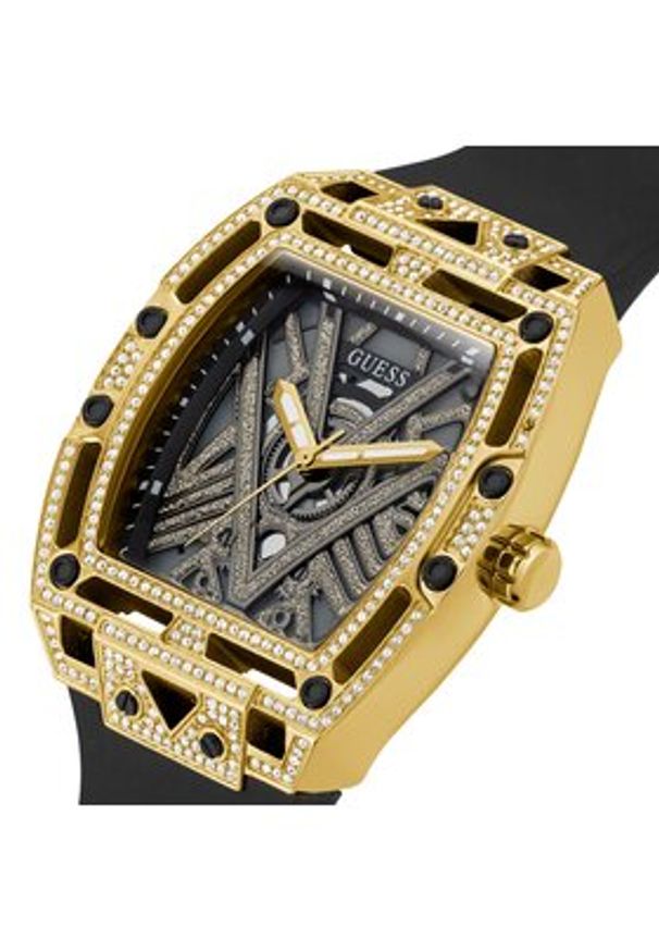 Guess Zegarek Legend GW0564G1 Czarny. Kolor: czarny