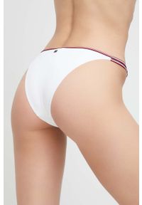 TOMMY HILFIGER - Tommy Hilfiger figi kąpielowe kolor biały. Kolor: biały. Materiał: włókno, materiał #3