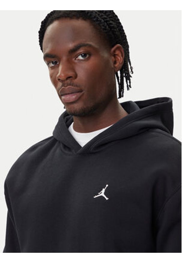 Nike Bluza FV7281-010 Czarny Regular Fit. Kolor: czarny. Materiał: bawełna