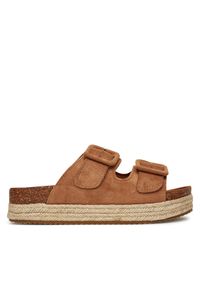 DeeZee Espadryle HB210-15ECOO Beżowy. Kolor: beżowy. Materiał: materiał