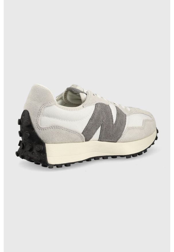 New Balance sneakersy MS327WE kolor szary. Nosek buta: okrągły. Zapięcie: sznurówki. Kolor: szary. Materiał: guma