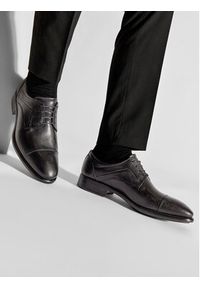 ecco - ECCO Półbuty Citytray 51270401001 Czarny. Kolor: czarny. Materiał: skóra #8
