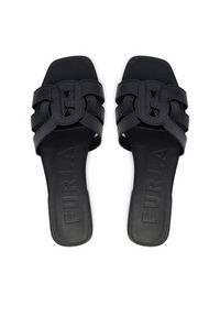 Furla Klapki Summer YL22SUM Y62000 AL O6000 Czarny. Kolor: czarny. Materiał: skóra #2