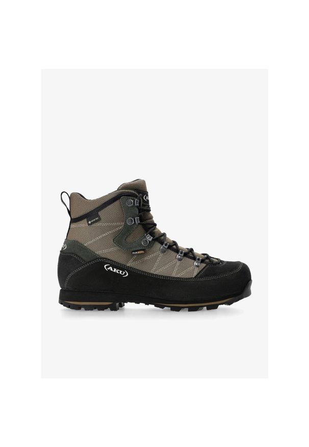 Aku - Buty GORE-TEX męskie AKU Trekker Lite III Wide GTX. Kolor: brązowy. Materiał: zamsz, materiał, syntetyk. Technologia: Gore-Tex