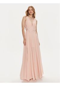 Fracomina Sukienka wieczorowa FQ24SD3027W41201 Różowy Slim Fit. Kolor: różowy. Materiał: syntetyk. Styl: wizytowy #1