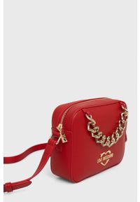 Love Moschino torebka kolor czerwony. Kolor: czerwony. Rodzaj torebki: na ramię #3