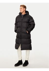 SCHOTT N.Y.C. Płaszcz zimowy 2190MAX Czarny Regular Fit. Kolor: czarny. Materiał: syntetyk. Sezon: zima