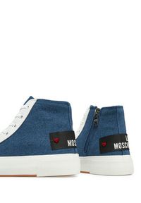Love Moschino - LOVE MOSCHINO Trampki JA15022G1MJO5700 Niebieski. Kolor: niebieski. Materiał: materiał #3