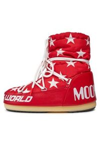 Moon Boot Śniegowce Light Low Stars 14601700002 Czerwony. Kolor: czerwony. Materiał: syntetyk #4