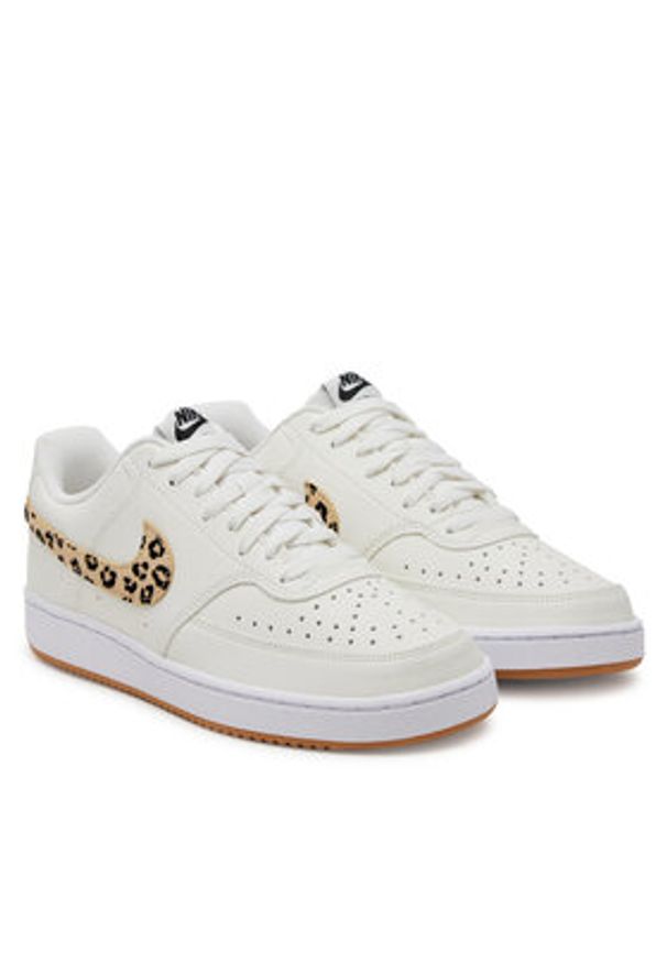 Nike Sneakersy Court Vision HF9552 Écru. Kolor: kremowy. Materiał: skóra. Model: Nike Court