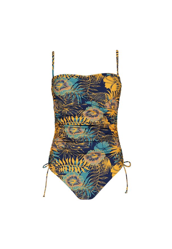 Damski kostium kąpielowy 1-częściowy Barts Mahn Bandeau. Kolor: niebieski