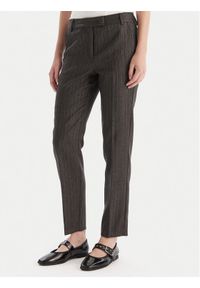 Marella Chinosy Margie 2523136232 Brązowy Slim Fit. Kolor: brązowy. Materiał: wełna #1