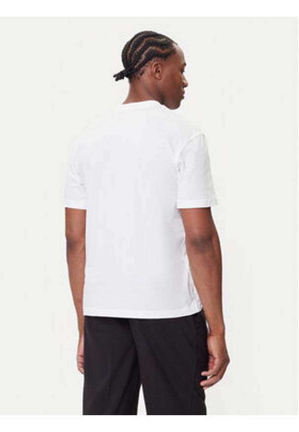 Hugo - HUGO T-Shirt Dipasly 50545363 Biały Relaxed Fit. Kolor: biały. Materiał: bawełna