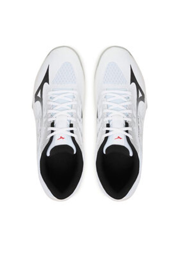 Mizuno Buty halowe Lightning Select V1GA2670 59 Biały. Kolor: biały. Materiał: skóra