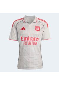 Adidas - Oficjalna koszulka piłkarska ADIDAS Olympique Lyonnais 25/26 Trzecia. Sport: piłka nożna