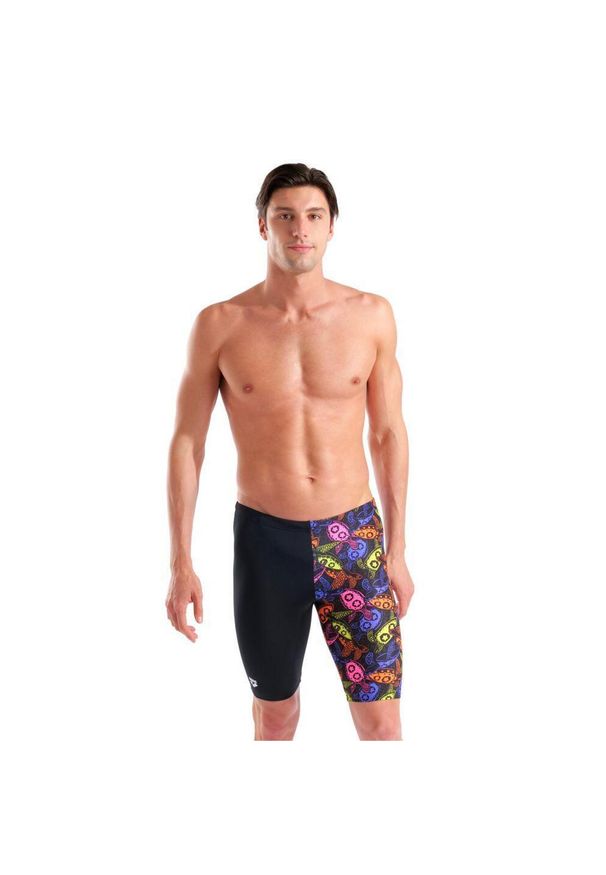 Kąpielówki męskie spodenki kąpielowe jammery na basen Arena Sea Turtles. Kolor: czarny