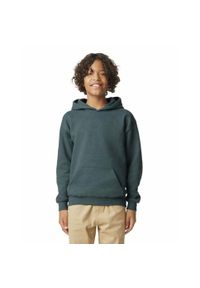 GILDAN - Bluza Dziecięca Softstyle Heather Fleece Midweight Hoodie. Kolor: szary