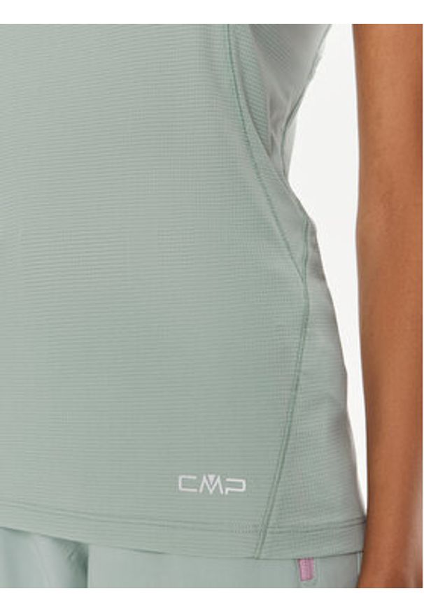 CMP Top 33N6196 Zielony Regular Fit. Kolor: zielony. Materiał: syntetyk