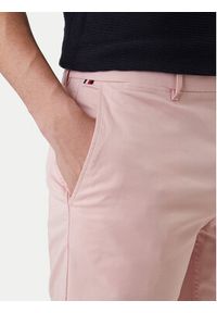 TOMMY HILFIGER - Tommy Hilfiger Szorty materiałowe Denton 9.5 MW0MW42351 Różowy Slim Fit. Kolor: różowy. Materiał: bawełna #2