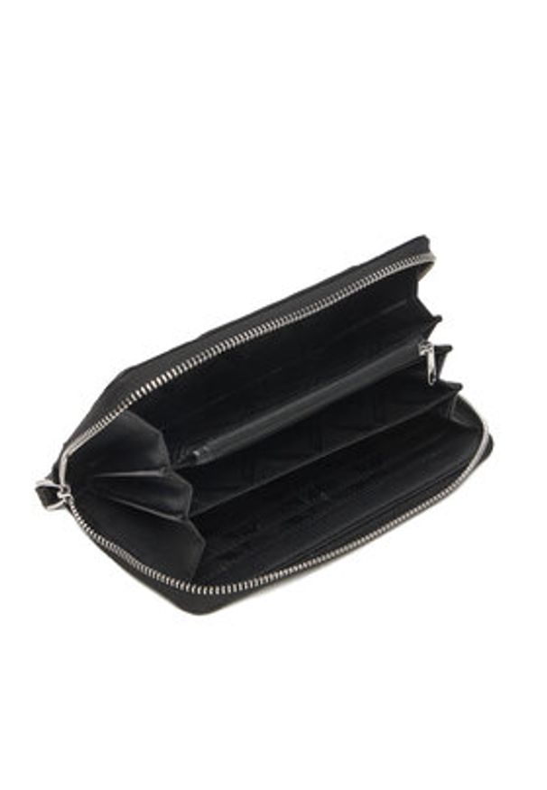 Armani Exchange Portfel XW001606 AF17290 UC001 Czarny. Kolor: czarny. Materiał: skóra