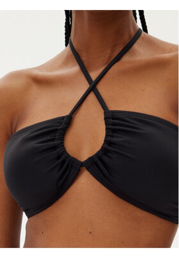 MICHAEL Michael Kors Góra od bikini MM7M327 Czarny. Kolor: czarny. Materiał: syntetyk