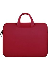 Torba Hurtel Uniwersalne etui torba na laptopa 15,6'' tablet organizer na komputer czerwony. Kolor: czerwony