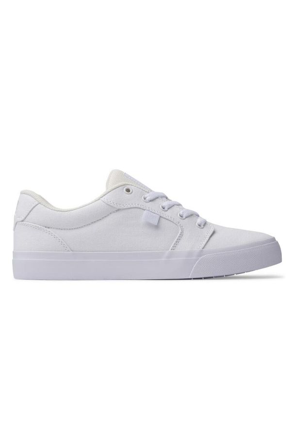 DC Shoes - Skórzane buty dla Mężczyzn ANVIL Biały. Kolor: biały. Materiał: syntetyk, skóra, materiał. Szerokość cholewki: normalna