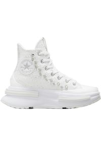 Trampki Converse Run Star Legacy Cx Platform Studded, Kobiety. Kolor: biały. Materiał: materiał. Obcas: na platformie. Sport: bieganie