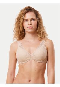 Triumph Biustonosz z fiszbiną Illusion 10219710 Beżowy. Kolor: beżowy. Materiał: syntetyk #1
