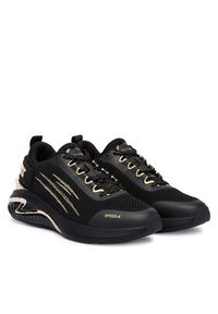 Plein Sport Sneakersy FAES USC0779 STE003N Czarny. Kolor: czarny. Materiał: materiał #5