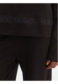 Hugo - HUGO Piżama Logo 50556636 Czarny Regular Fit. Kolor: czarny. Materiał: bawełna #2