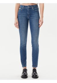 Calvin Klein Jeans Jeansy J20J225121 Granatowy Skinny Fit. Kolor: niebieski #1