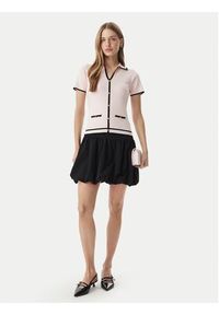 Morgan Sweter 261-MTOIRI Różowy Regular Fit. Kolor: różowy. Materiał: wiskoza #4