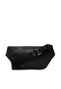 Calvin Klein Nerka Emblem Aop Emboss Waistbag LV04D3332G Czarny. Kolor: czarny. Materiał: skóra #2