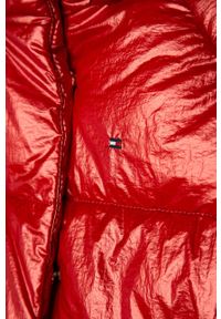 TOMMY HILFIGER - Tommy Hilfiger - Kurtka dziecięca 110-176 cm. Okazja: na co dzień. Typ kołnierza: kaptur. Kolor: czerwony. Materiał: poliester, materiał, poliamid. Wzór: gładki. Styl: casual #3
