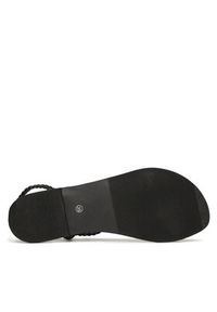 Manebi Sandały Sandals S 6.4 Y0 Czarny. Kolor: czarny. Materiał: skóra