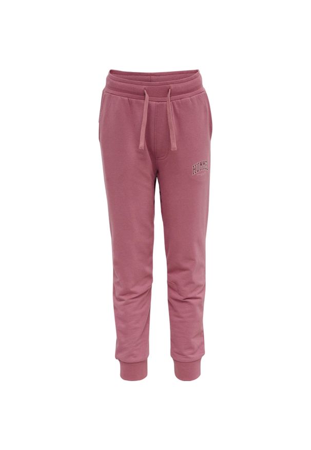 Spodnie dresowe dla dzieci Hummel Fast. Kolor: czerwony, różowy, wielokolorowy. Materiał: dresówka. Sport: joga i pilates