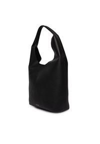 Calvin Klein Torebka Slouchy Pebble Medium Bag LV04F3596G Czarny. Kolor: czarny. Materiał: skórzane #3