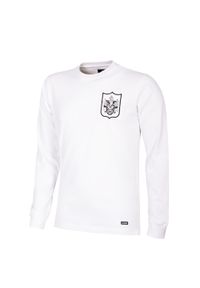 COPA FOOTBALL - Koszulka retro piłkarska dla dorosłych - Fulham FC 1966 - Biała. Kolor: biały. Sport: piłka nożna