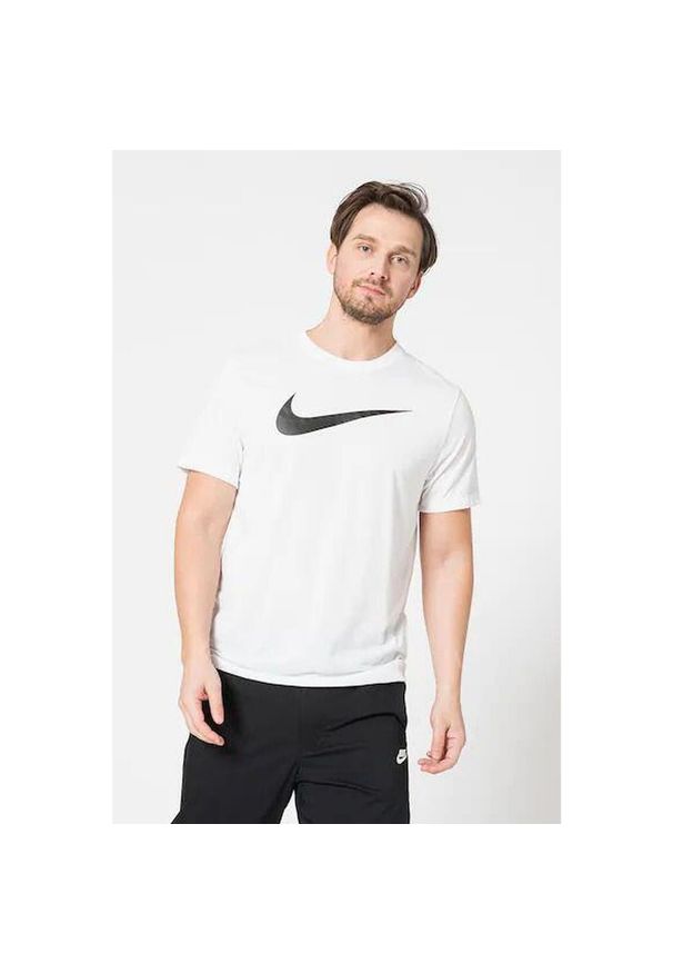 T-shirt sportowy z krótkim rękawem męski Nike Dri-FIT Park Tee. Kolor: biały, wielokolorowy, czarny. Materiał: bawełna, poliester. Długość rękawa: krótki rękaw. Technologia: Dri-Fit (Nike). Długość: krótkie