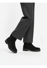 Clara Barson Botki CEO-HY90165-8 Czarny. Kolor: czarny. Materiał: materiał #5