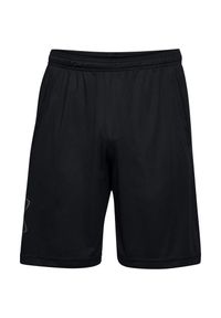Spodnie sportowe męskie Under Armour Tech Graphic Short. Kolor: czarny. Długość: krótkie. Sport: bieganie