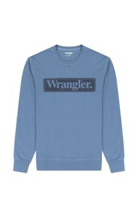 Wrangler - WRANGLER SEASONAL CREW MĘSKA BLUZA NIEROZPINANA LOGO CAPTAINS BLUE 112341198 W6F3015076 #4