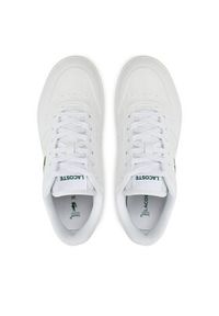 Lacoste Sneakersy T-Clip Set 224 4 Suj 7-48SUJ000821G Biały. Kolor: biały. Materiał: skóra #4