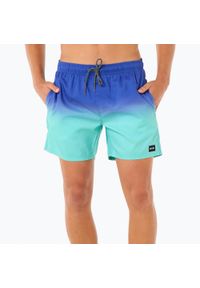RIPCURL - Szorty kąpielowe męskie Rip Curl Laze Fade Volley. Kolor: niebieski