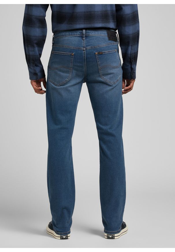 Lee - LEE DAREN ZIP FLY MĘSKIE SPODNIE JEANSOWE MID WORN TINTED L707SQBG 112320167