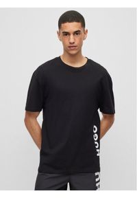 Hugo T-Shirt 50493727 Czarny Relaxed Fit. Kolor: czarny. Materiał: bawełna #1