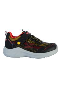 skechers - Buty do chodzenia dla dzieci Skechers Hyper blitz Hydro. Kolor: czarny. Materiał: materiał, syntetyk. Szerokość cholewki: normalna. Sport: turystyka piesza
