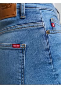 Big-Star - Spodnie jeans damskie z wysokim stanem Katrina High Waist 453. Stan: podwyższony. Kolor: niebieski