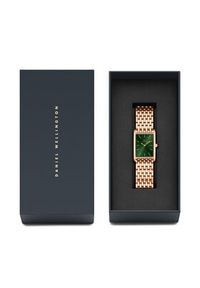 Daniel Wellington Zegarek Bound 9-Link Emerald DW00100704 Złoty. Kolor: złoty #3